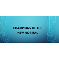 Champions of the New Normal logo - Similar company to The Mannequins