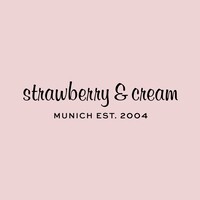 strawberry & cream logo - Similar company to Attrē