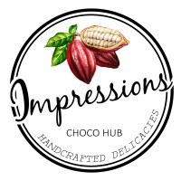 Impressions Choco Hub logo - Similar company to Racks Board Game Cafe