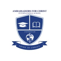 Ambassadors for Christ International School logo - Similar company to J'Nissi Reading Program