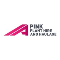 Pink Plant Hire & Haulage logo - Similar company to Sniffers Group