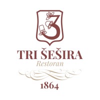 Tri šešira restoran logo - Similar company to Spa Centar Zen