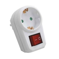Extension socket/adapter/usb charger/night light manufacturer logo - Similar company to Vlg Switch&Socket