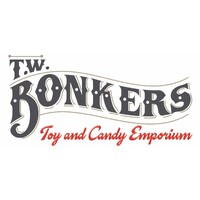 T.W. BONKERS ‘Toy & Candy Emporium’ logo - Similar company to Eugene Toy & Hobby