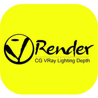 CG VRay Render ArchViz logo - Similar company to 3Ds Max Vray