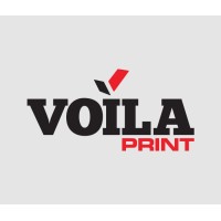 Voila Print logo - Similar company to Steinbiten Drift As