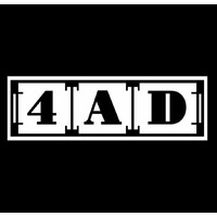 4AD logo - Similar company to Beggars Group