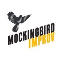 Mockingbird Improv logo - Similar company to Zlatomics