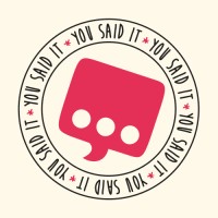 You Said It logo - Similar company to Wuzci