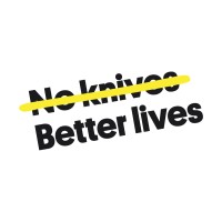 No Knives Better Lives logo - Similar company to Paws For Progress Cic
