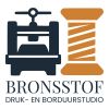 BRONSSTOF druk- en borduurstudio logo - Similar company to Future Living Walls 🌿