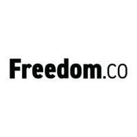 Freedom.co logo - Similar company to Hidden Label