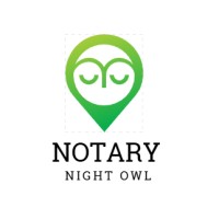 Night Owl Notary logo - Similar company to Denise
