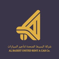 Al Baseet United Rent A Car logo - Similar company to 90K Hours | تسعين