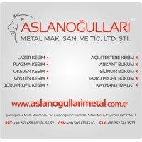 Aslanoğulları Metal işlem Merkezi logo - Similar company to Esbosan Boru Sanayi̇