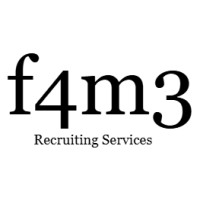 f4m3 Recruiting Services logo - Similar company to Be Guided Agency