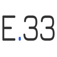 E.33 logo - Similar company to Leech Protocol