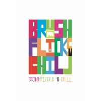Brushflicks n Chill logo - Similar company to #Beatthevirus