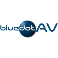 bluedotAV logo - Similar company to Pro Tech Media Solutions