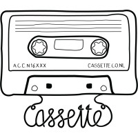 CASSETTE logo - Similar company to Mooncake.Nl