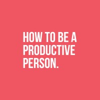 How To Be A Productive Person logo - Similar company to Inbound Marketing Agency