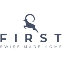 FIRST. Swiss Made Home logo - Similar company to Raamdecoratie Bodecor
