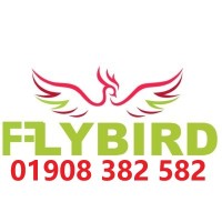 Flybird Taxi's Airport Transfers logo - Similar company to Globe Taxis Ltd - Leighton Buzzard Taxi