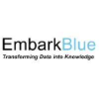 Embark  Blue logo - Similar company to Synthwave Studios