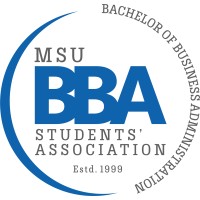 MSU BBA Students' Association logo - Similar company to E-Cell, Msu Bba