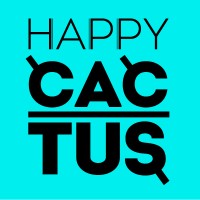 Happy Cactus Creative Tech Biz Sсhool logo - Similar company to Wmvd - William Mari Visual Design
