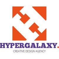 Hypergalaxy Creative Design Agency logo - Similar company to 2Thepoint  Design Agency