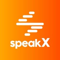 SpeakX logo - Similar company to Refrens