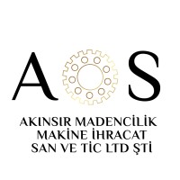 Akinsir Madencilik Ve Makina İmalat İth.İhr.San.Tic.Ltd.Şti logo - Similar company to İnomek Yapi Si̇stemleri̇ İmalat Montaj San.Ti̇c.Ltd.Şti̇.