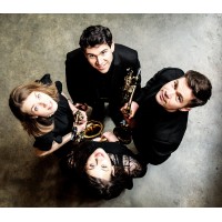 Ebonit Saxophone Quartet and Foundation logo - Similar company to Animato Kwartet / Animato Quartet