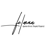 fe|man Agentur für etc. P(eople) P(rojects) logo - Similar company to Up Labels