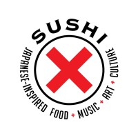 Sushi X logo - Similar company to Groupe Limonade
