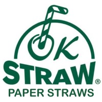 OkStraw Paper Straws logo - Similar company to Go Green Planet