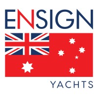 Ensign Yachts logo - Similar company to Tessilmare: Rub Rails And Marine Fabrics
