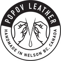 Popov Leather logo - Similar company to Fable Beard Co