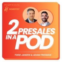 Two PreSales in a Pod - Podcast logo - Similar company to Cre'Active