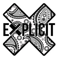Explicit Streetwear logo - Similar company to Plivertees Uk