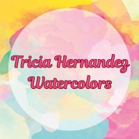 Tricia Hernandez Watercolors logo - Similar company to Strides Psychotherapy