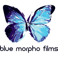 Blue Morpho Films logo - Similar company to Rikshaw Films
