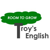 Troy's English logo - Similar company to Just For Speaking
