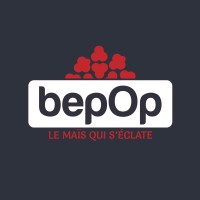 bepOp popcorn logo - Similar company to Caramels Faa