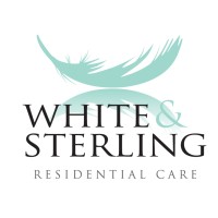 White and Sterling Residential Care logo - Similar company to The District