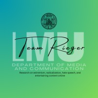 Team Rieger (LMU Munich | Department of Media and Communication) logo - Similar company to Vortex Doctoral Network