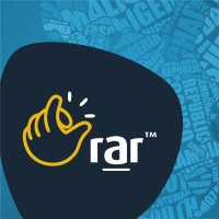 rAr™ logo - Similar company to Ex Why Zed Print