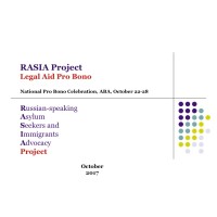 Russian-speaking Asylum Seekers and Immigrants Advocacy (RASIA) Project logo - Similar company to Vilnius Tech - Vilnius Gediminas Technical University