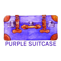 Purple Suitcase